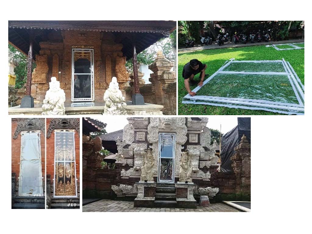 Plastik Penghalang Angin