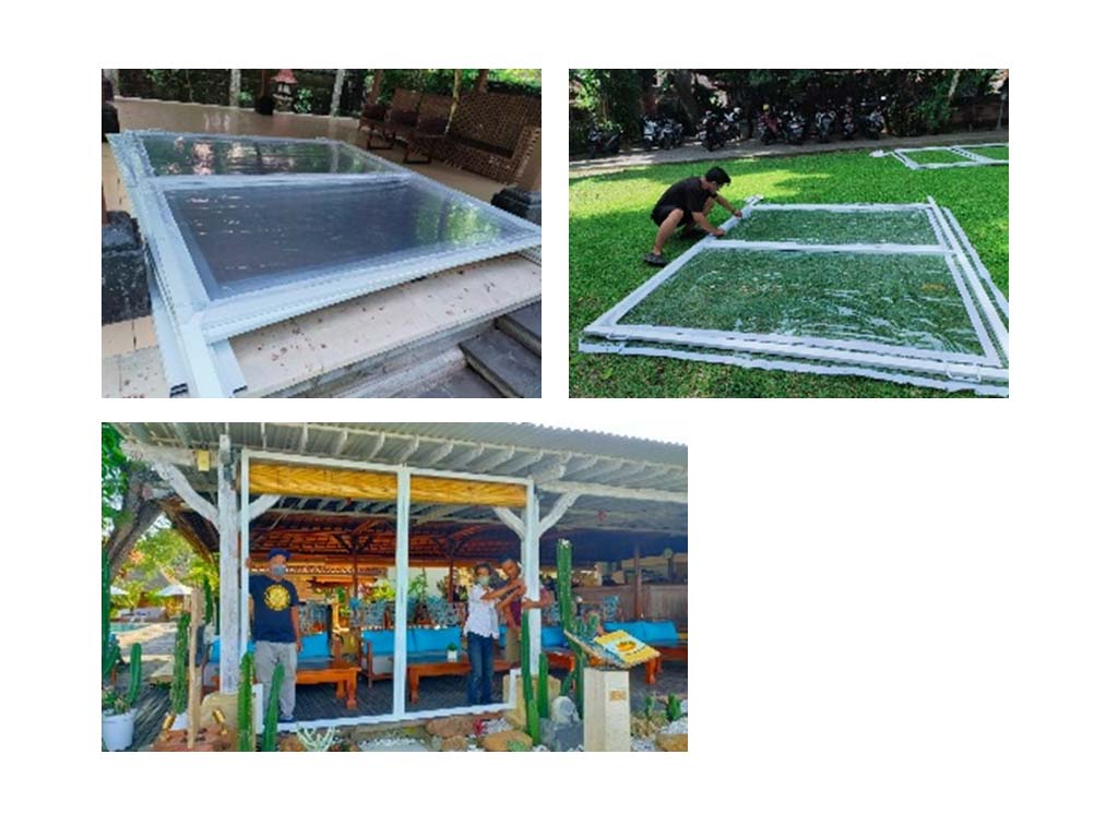 Rangka Penghalang Angin